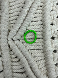 Beaded Green Rings