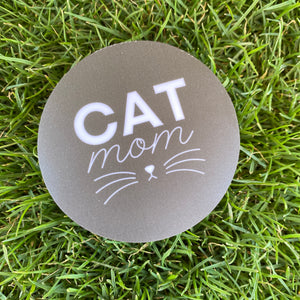 Cat Mom Sticker